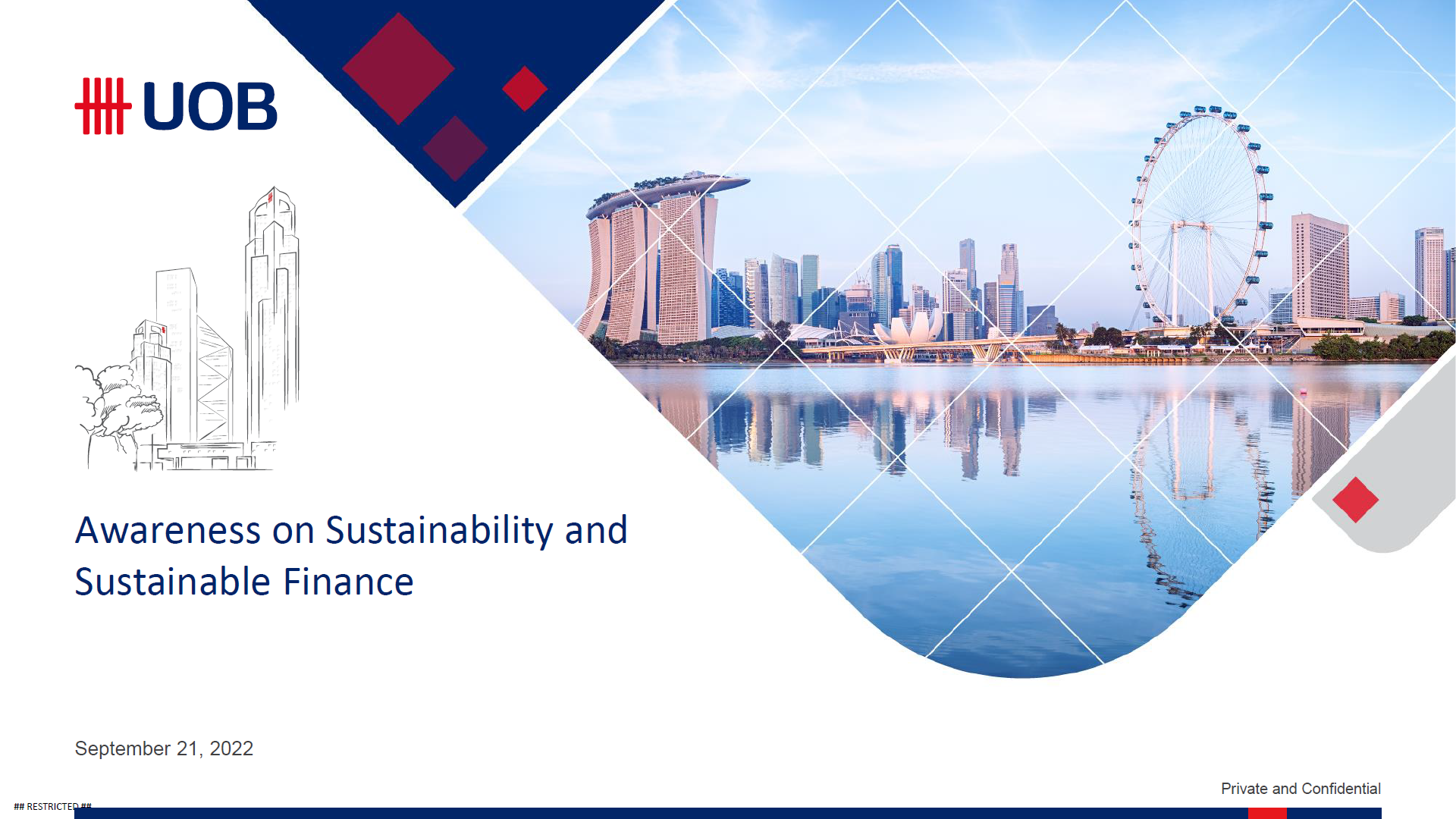 Awareness on Sustainability and Sustainable Finance – UNGCNS X UOB Part 1